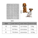 Soft Dog Blanket Washable, Cat Blanket for Indoor Cats Large Medium Small Dog Gifts Puppy Essentials (Grey) Bed