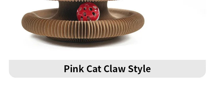 Organ cat scratching board, change cat toys, with bell cat claw grinding cat climbing frame corrugated paper