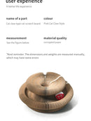 Organ cat scratching board, change cat toys, with bell cat claw grinding cat climbing frame corrugated paper