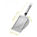 Stainless Steel Cat Litter Scoop – Durable, Easy Clean, Ergonomic Handle, Rust-Resistant, Ideal for Quick Waste Removal