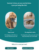 Dog Cooling Mat Summer Pet Cold Bed Extra Large For Small Big Dogs Pet Accessories Cat Durable Blanket Sofa Cat Ice Pad Blanket