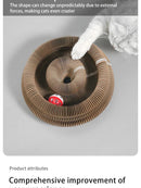 Organ cat scratching board, change cat toys, with bell cat claw grinding cat climbing frame corrugated paper